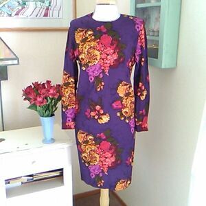 Vintage Liz Claiborne Floral Shift